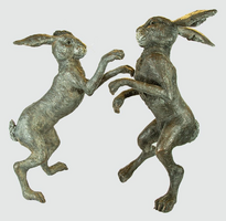 General Woundwort and Bigwig Bronze Sculpture